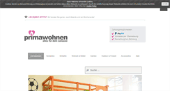 Desktop Screenshot of primawohnen.com